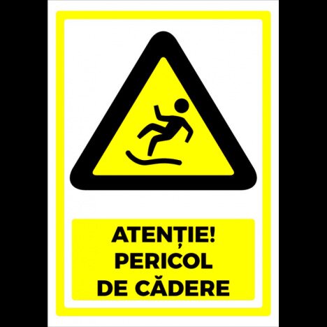 Indicator pentru pericol de cadere